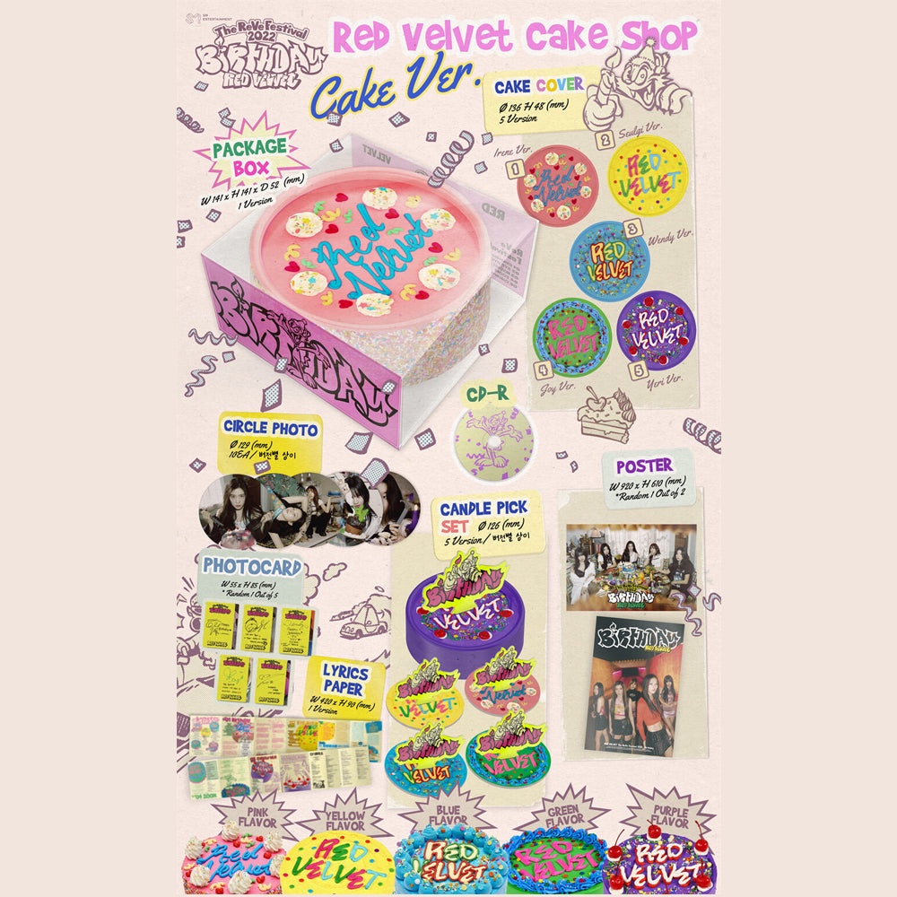 RED VELVET - Mini Album  CAKE Ver.