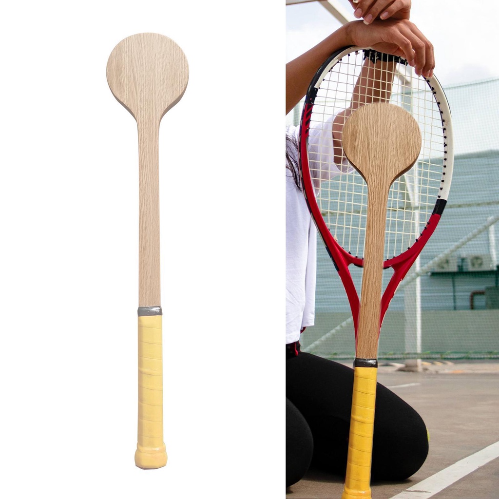 Vợt Đánh Tennis Bằng Gỗ Chất Lượng Cao