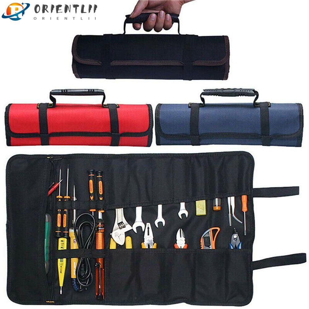 ORIENTLII Túi Cuộn Đựng Đồ Nghề Điện Chống Thấm Nước Đa Năng Tiện Dụng