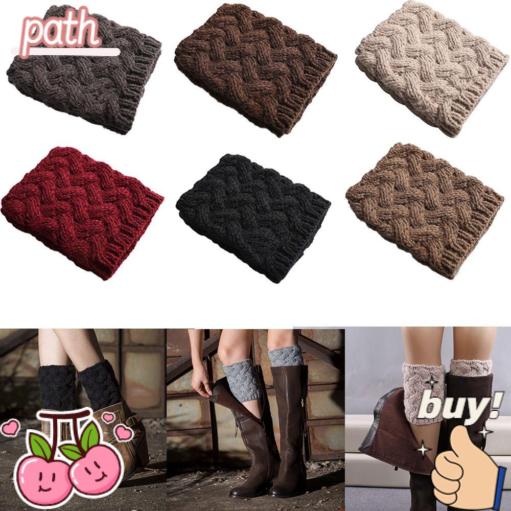 PATH Vớ Ống Chân Giữ Ấm Mang Bốt Thời Trang Cho Nữ