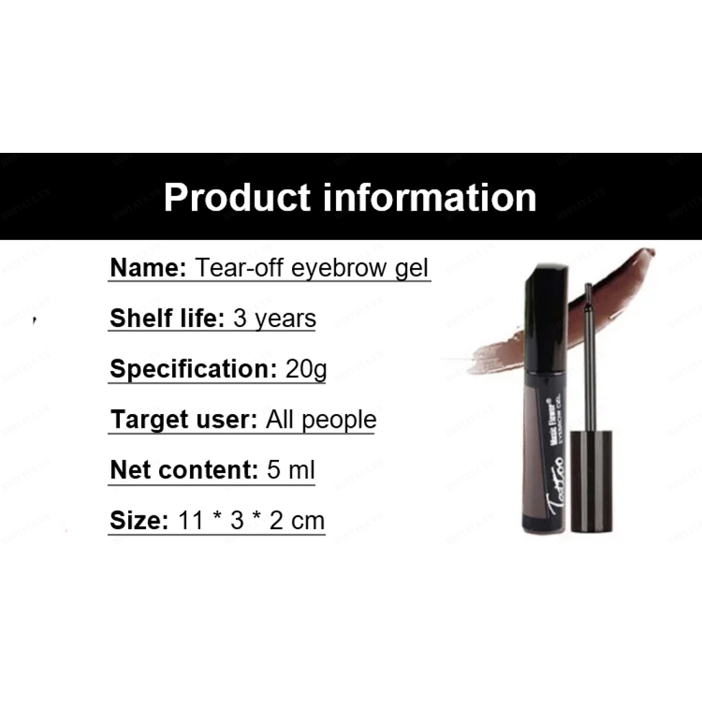 Bút Kẻ Lông Mày Không Nhòe Tiện Dụng Chất Lượng Cao