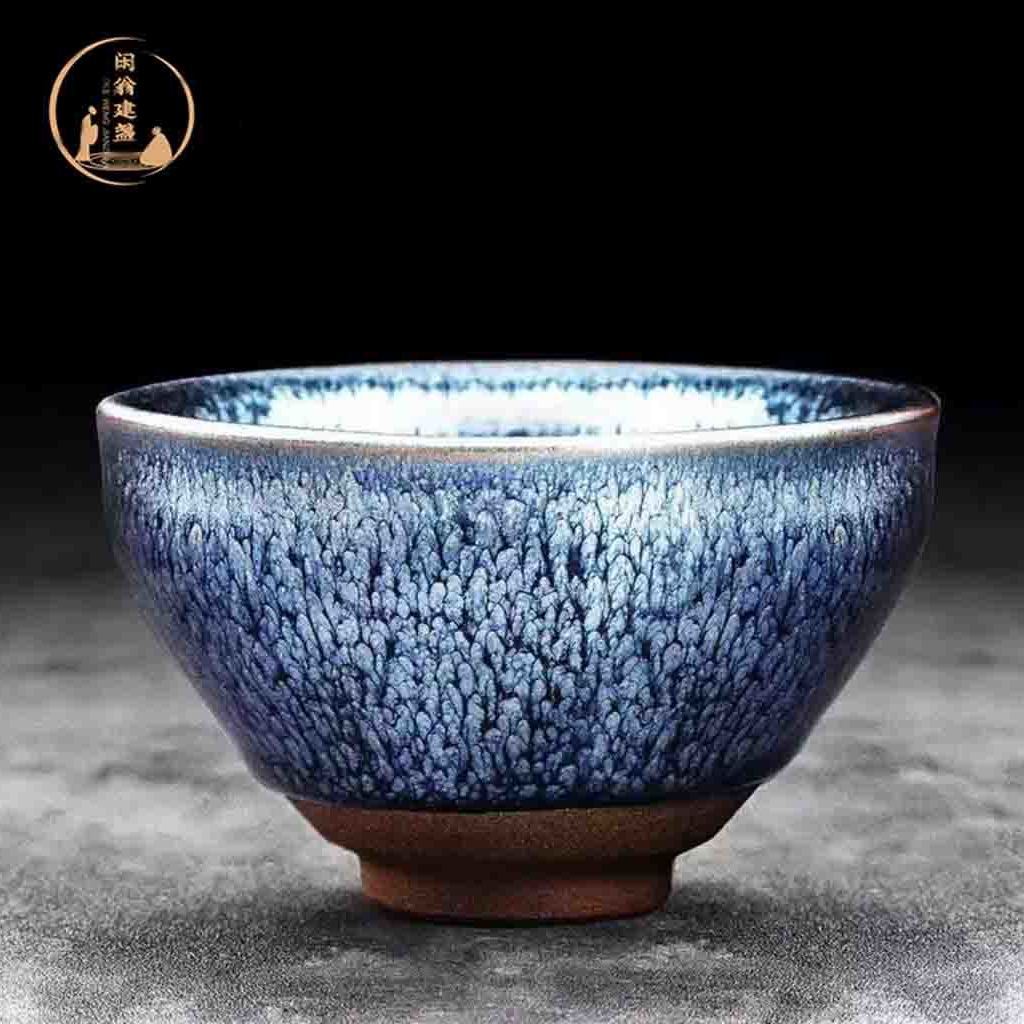 jianmao teacup ưu đãi đặc biệt lò nung thay đổi tách trà tráng men tianmu và các loại cốc khác gia dụng cỡ lớn