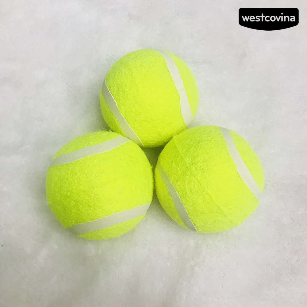 [COD]♞Banh Tennis Cao Su Không Độc Hại Cho Thú Cưng 6.5cm