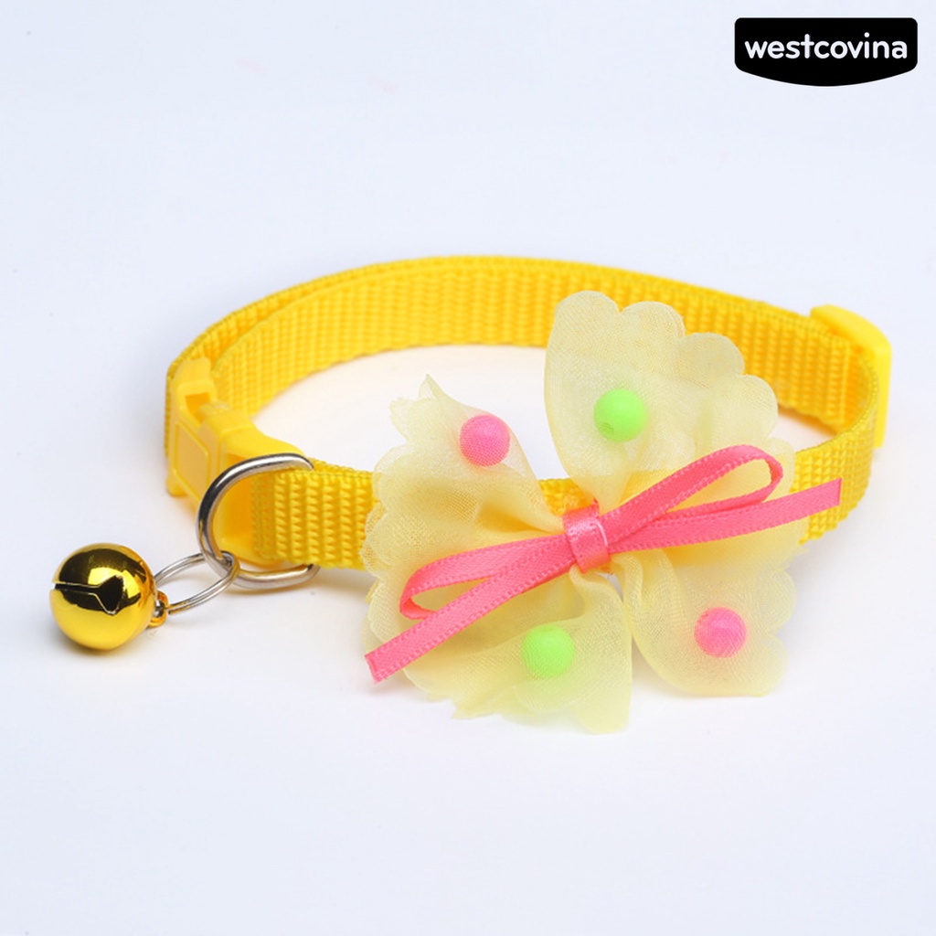 [COD]♞Vòng Cổ Gắn Chuông Màu Trơn Dễ Thương Dành Cho Thú Cưng