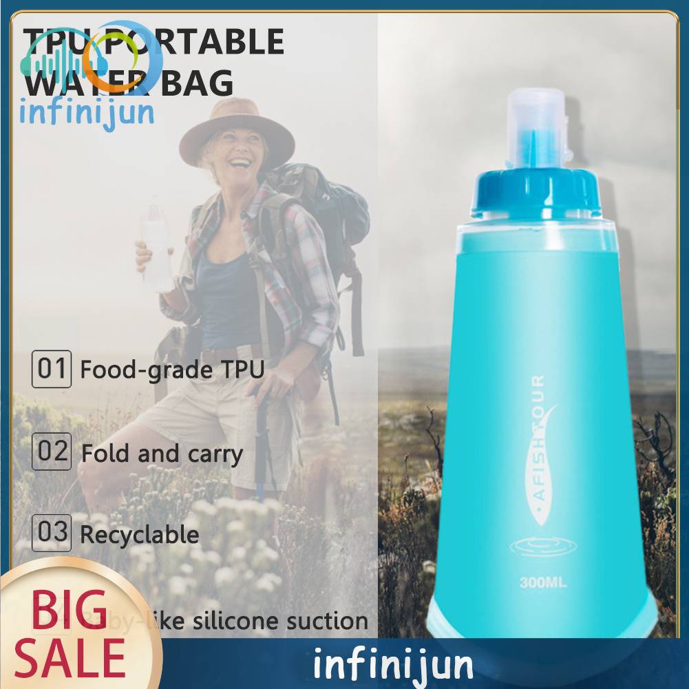 Túi Đựng Nước Bằng TPU Có Thể Gấp Gọn Tiện Dụng Mang Theo Du Lịch Cắm Trại