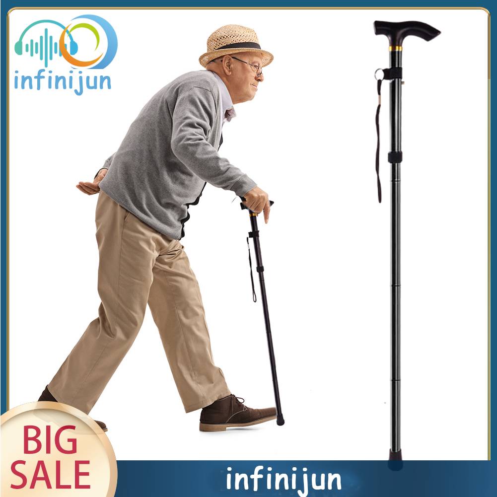 Gậy Leo Núi 5 Khớp Chống Trượt Tùy Chỉnh Tiện Dụng Cho Người Lớn Tuổi