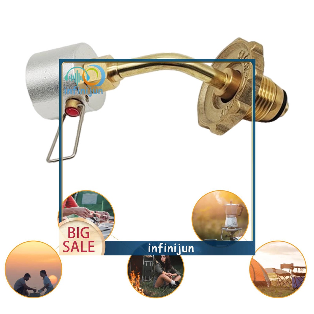 Van Nối Bình Ga Propane Hình Trụ Bằng Đồng