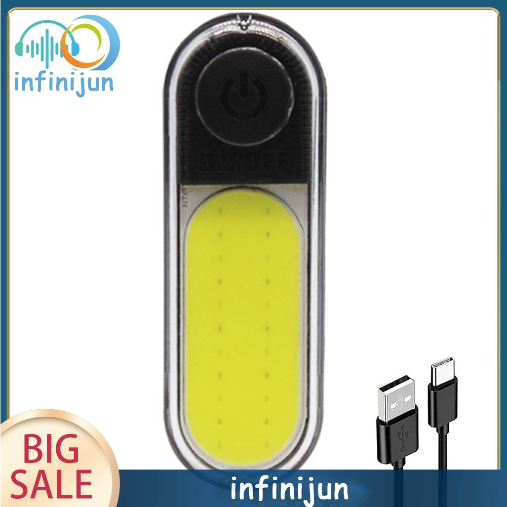 Đèn LED Đuôi Xe Đạp 300LM Mini 6 Chế Độ