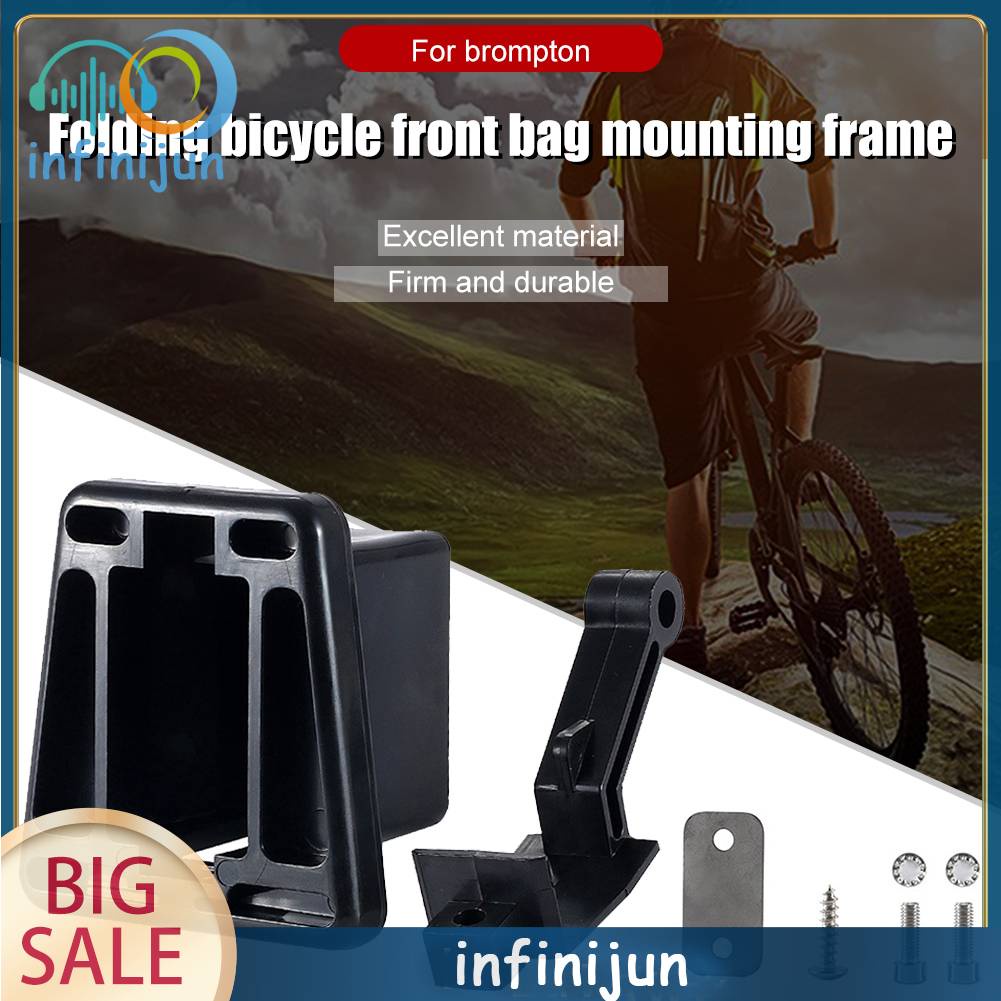 Giá Đỡ Túi Mũi Heo Gắn Phía Trước Xe Đạp Brompton