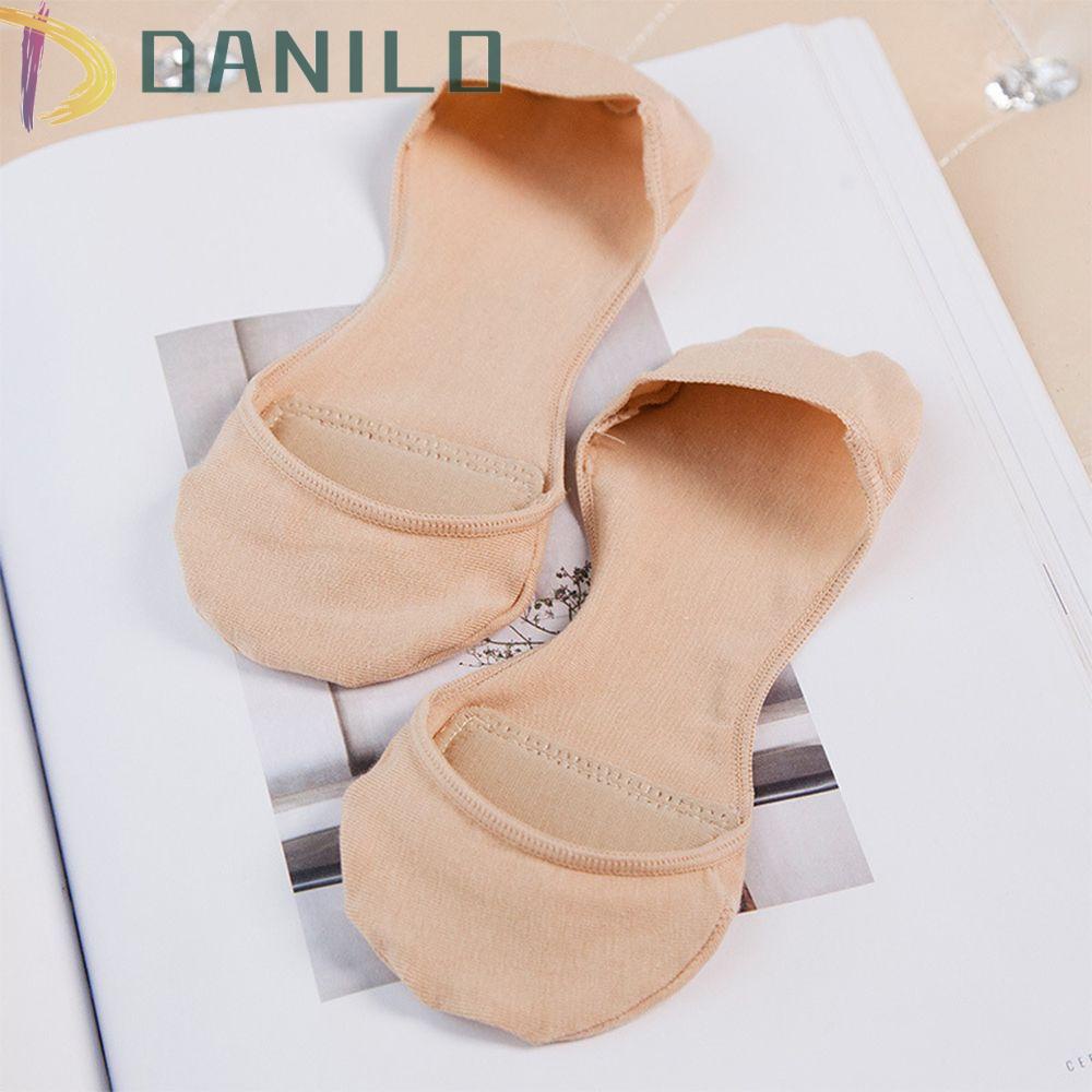 DANILO Vớ Cao Gót Mềm Màu Trơn Thoáng Khí Thời Trang Mùa Hè