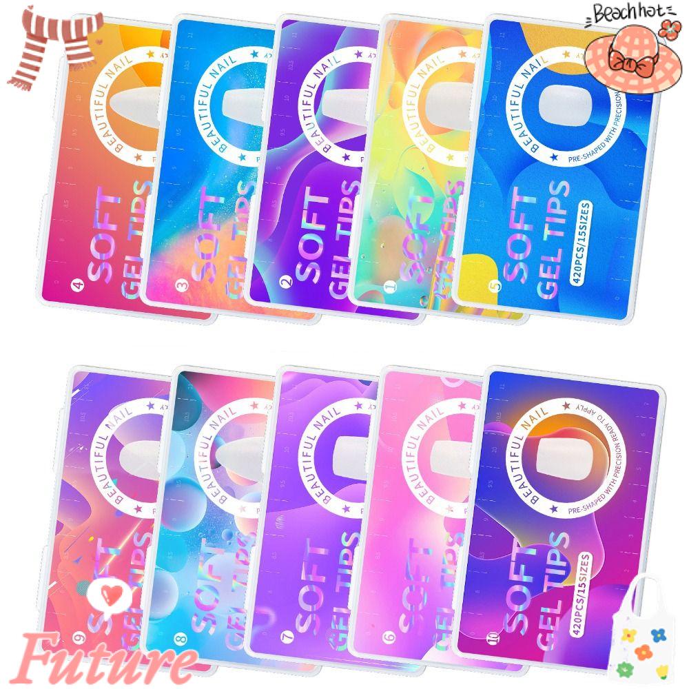 FUTURE Set 420 Móng Tay Giả Chuyên Dụng Cho Nữ