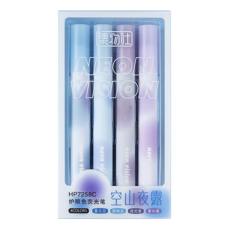 Bộ Bút Đánh Dấu Màu Sắc Gradient Cỡ Lớn Độc Đáo Trang Trí Sổ Tay DIY