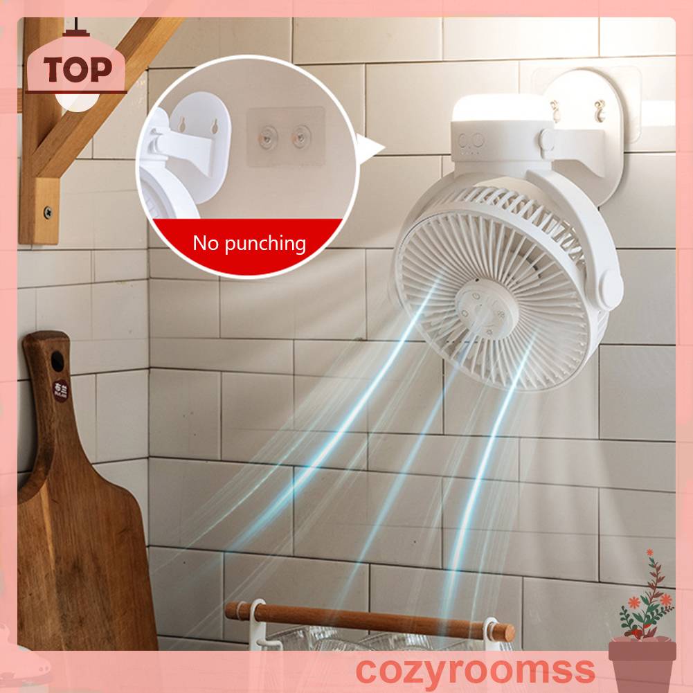 Quạt Làm Mát Không Khí 4000mAh Sạc Cổng USB Mang Đi Tiện Dụng