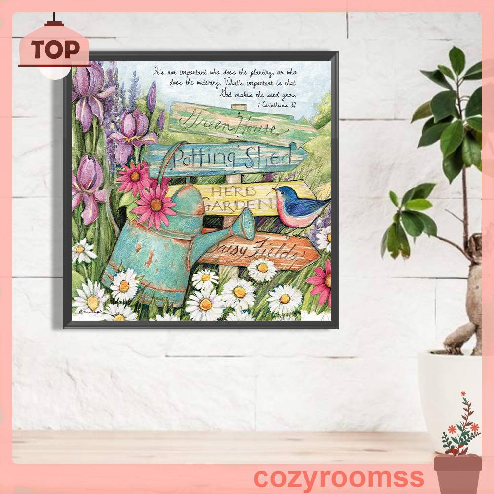 Bộ Dụng Cụ Vẽ Tranh Kim Cương 5D Toàn Diện