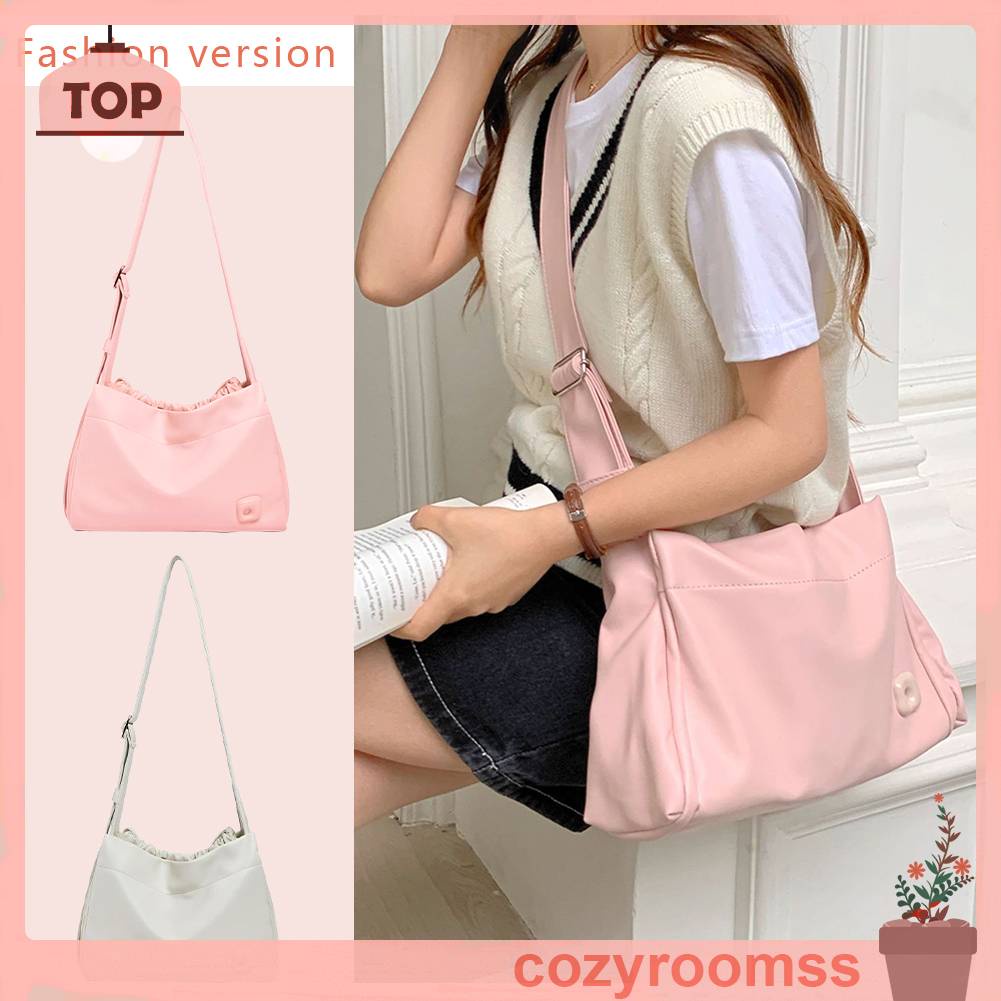 Túi Đeo Chéo Da PU Cỡ Lớn Thời Trang Cho Nữ