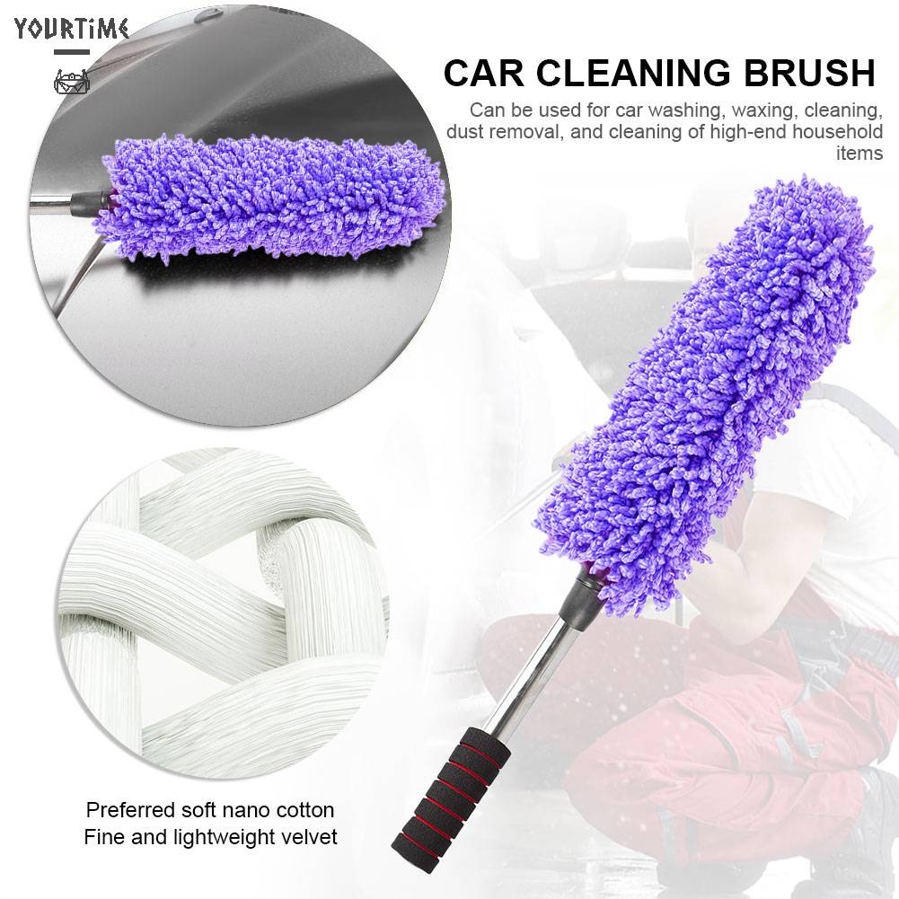 Bông Rửa Xe Hơi Bằng Sợi Microfiber Co Giãn Tiện Dụng