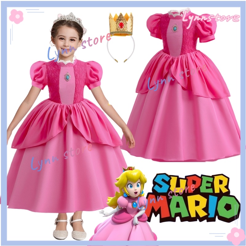 Đầm Hóa Trang Công Chúa Halloween Xinh Xắn Cho Bé Gái