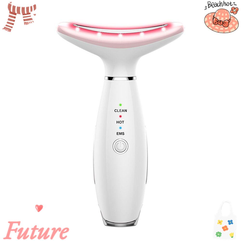 FUTURE Máy Mát Xa Chăm Sóc Da Mặt An Toàn Có Đèn LED