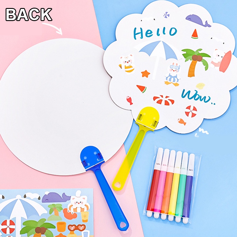 Bộ Tranh Tô Màu Thủ Công DIY Hình Hoạt Hình Dành Cho Trẻ Em