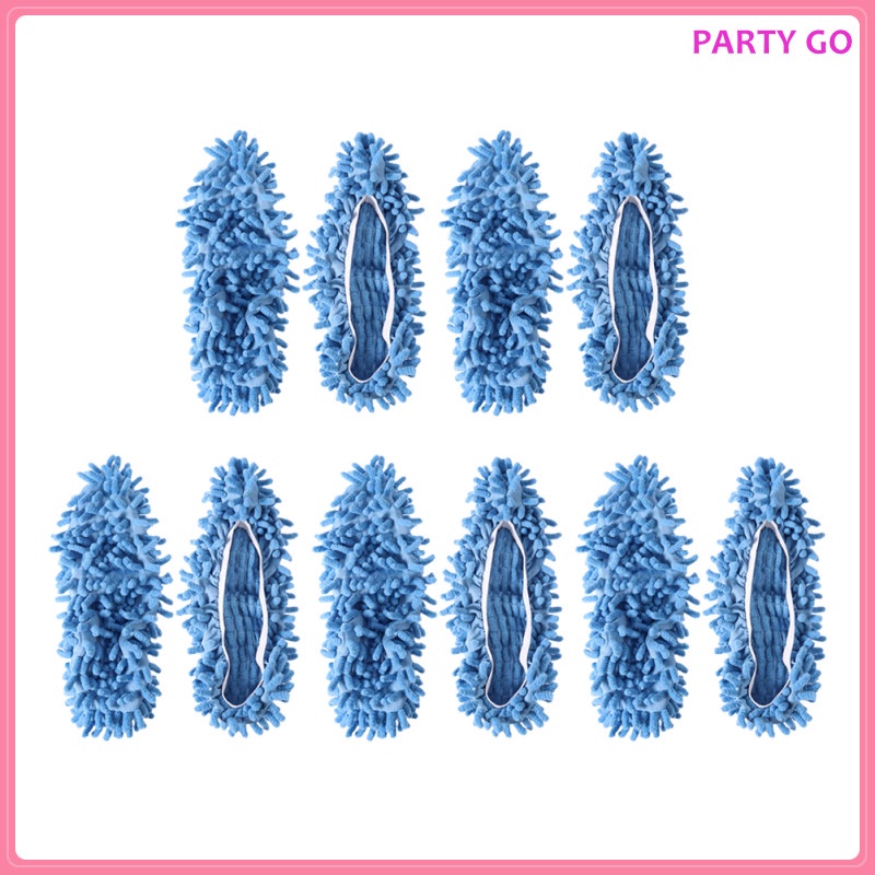 Bộ 10 Vỏ Bọc Giày Lau Nhà Bằng Sợi Micro Tiện Dụng