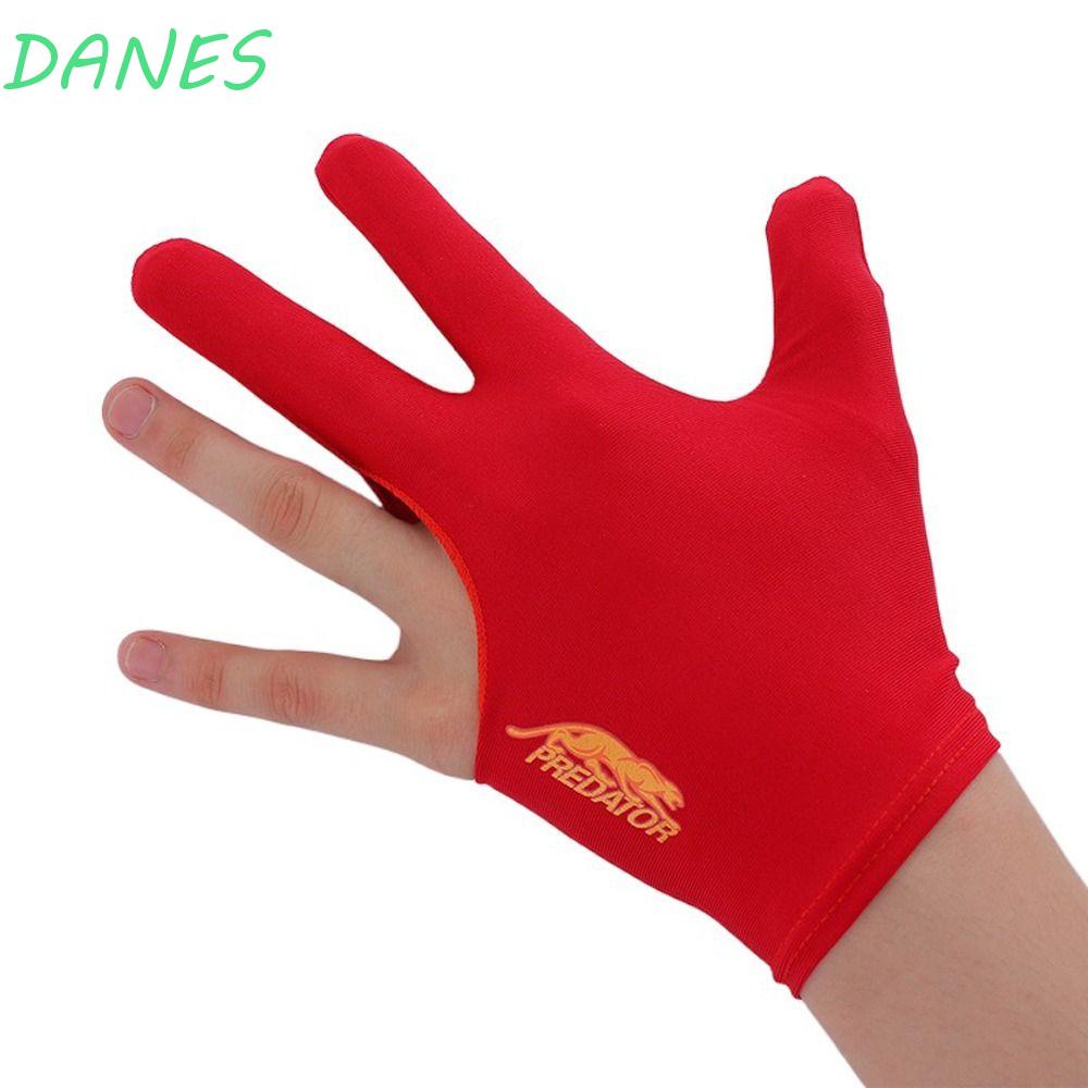 DANES Găng Tay Trái Tập Luyện Bida Chống Trượt Họa Tiết Da Báo