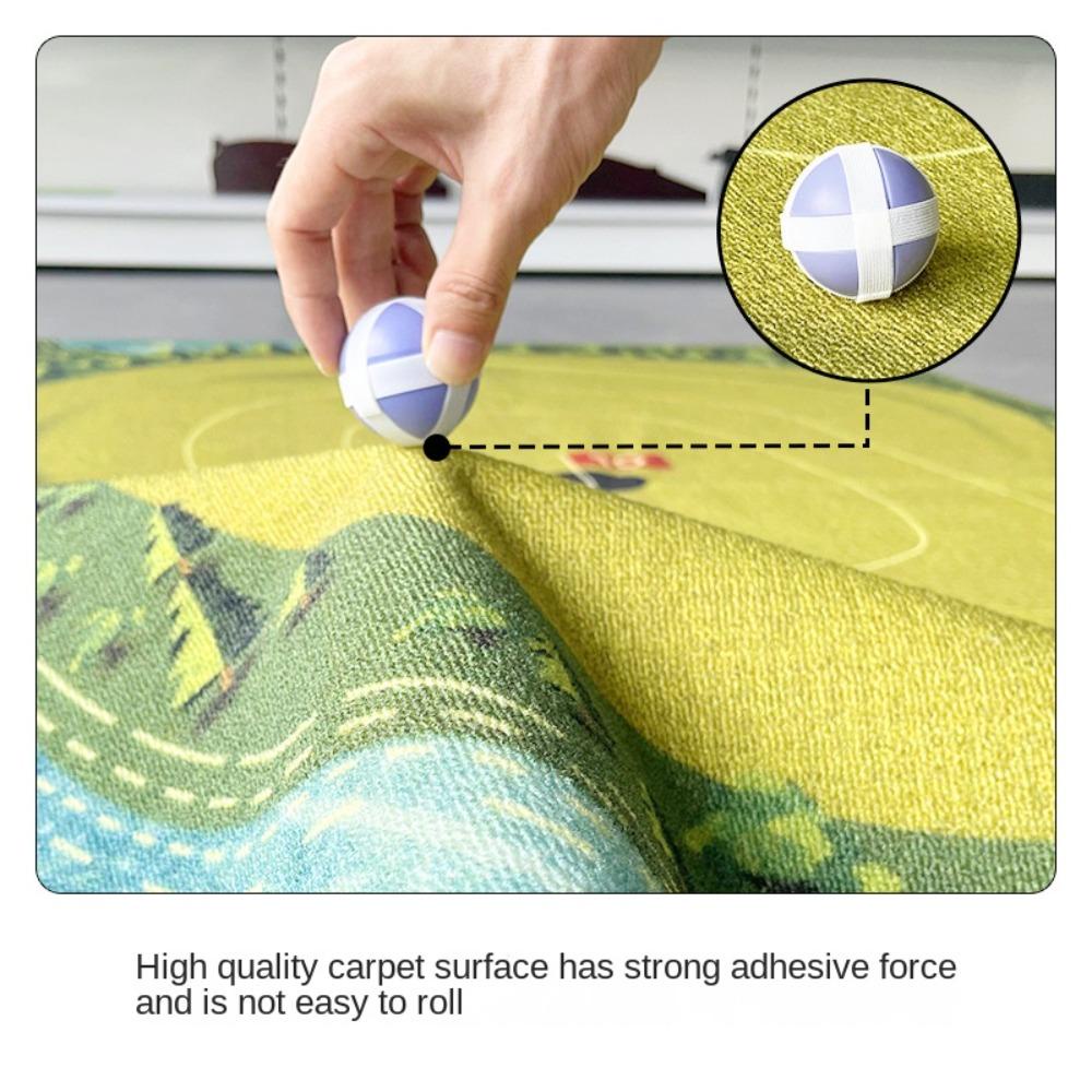 MYRONGVN Bộ Dụng Cụ Tập Đánh Golf 20 Quả Bóng Golf 4 Mặt Đất Siêu Bền Chuyên Nghiệp Cho Người Lớn Và Trẻ Em