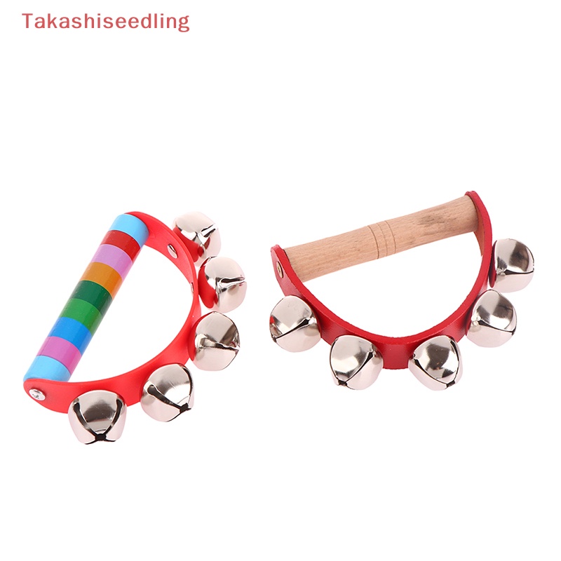 1 Chuông Lắc Cầm Tay Hình Móng Ngựa + 5 Chuông Cho Bé