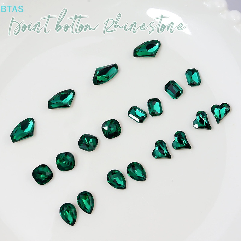 Set 20 Hạt Pha Lê 3D Nhiều Màu Đính Móng Nghệ Thuật