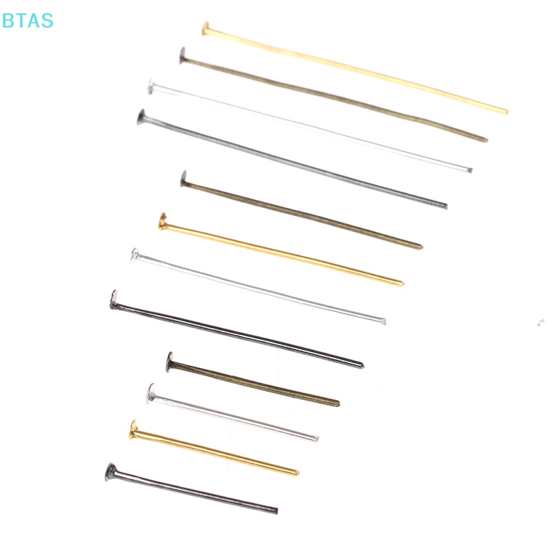 Túi 200 Ghim Đầu Dẹt Làm Trang Sức Thủ Công