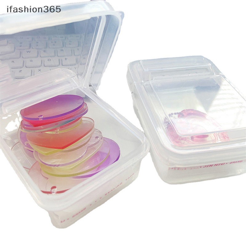 Hộp Đựng Thẻ Dán Kích Thước Nhỏ Trong Suốt Tiện Dụng ifashion365