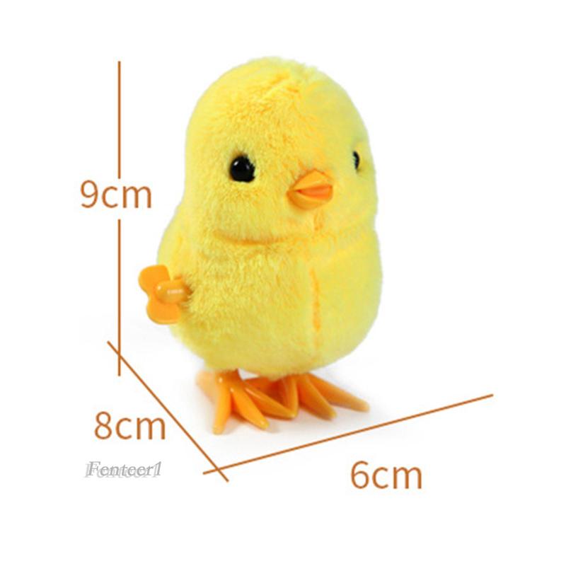 [Fenteer1] Đồ Chơi Gà Nhồi Bông Xinh Xắn Cho Bé