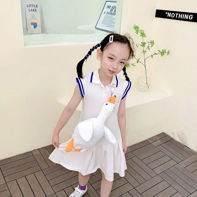 Planet Túi Đeo Chéo Hình Chú Vịt Nhồi Bông Dễ Thương Cho Nữ