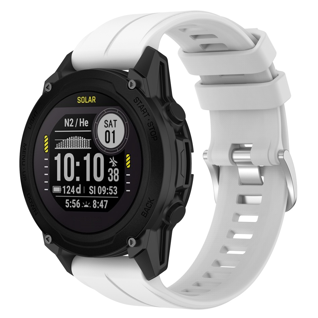 Dây Đeo Silicone 22mm Cho Garmin Descent G1 Forerunner 955 945 935