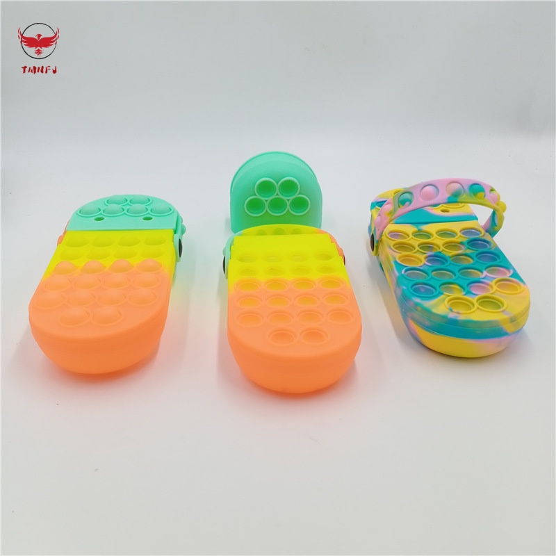 Hộp Đựng Bút Chì Pop Fidget Spinner Có Tay Cầm Mềm Giúp Giảm Căng Thẳng Cho Mọi Lứa Tuổi