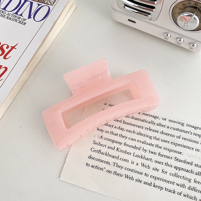 Kẹp Tóc Hình Cá Mập / Bông Hoa Màu Sắc Xinh Xắn Cho Nữ