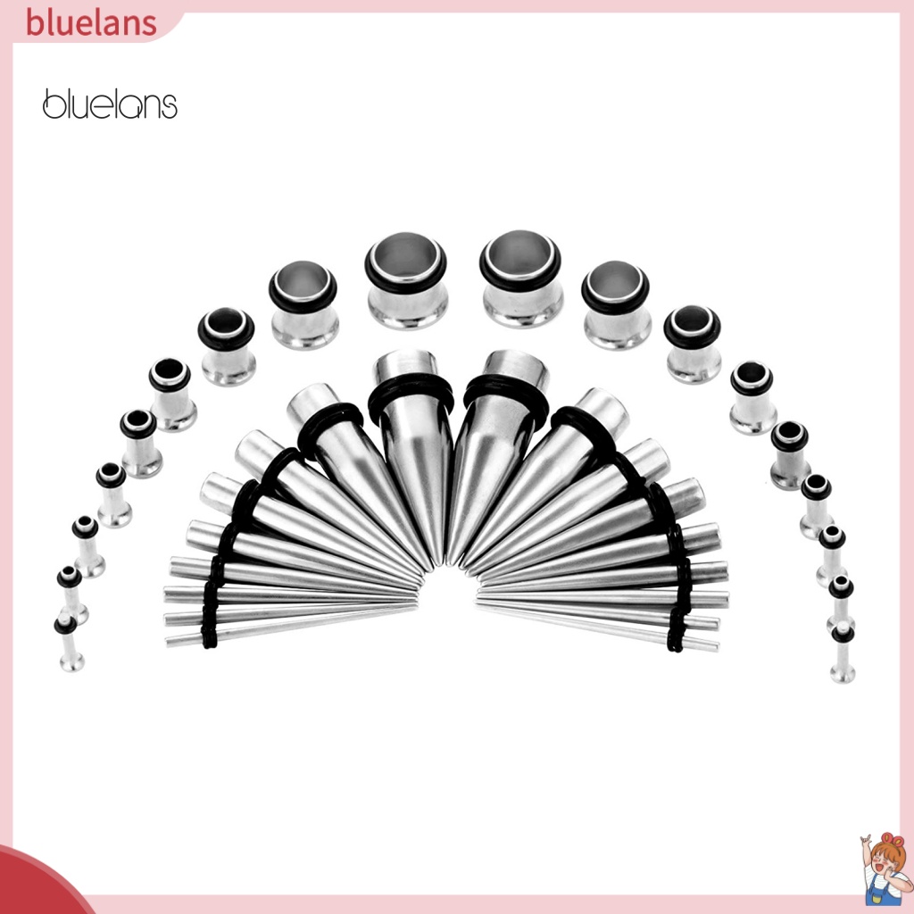 Set 36 Khuyên Nong Tai Bằng Thép Không Gỉ Cá Tính