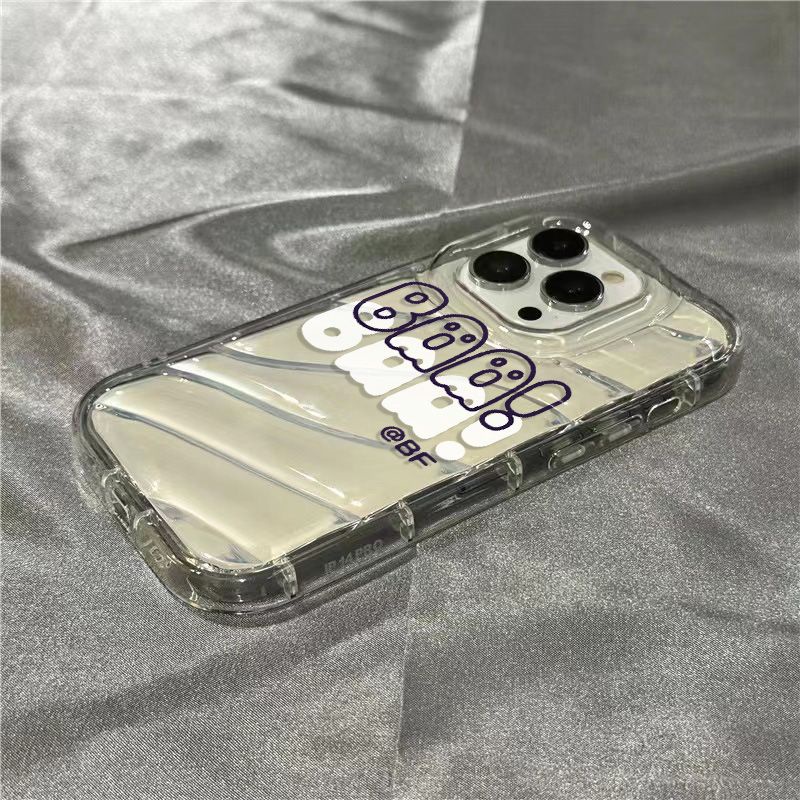 Ốp Điện Thoại Mềm Trong Suốt In Hình Ma Hoạt Hình Dễ Thương Cho iPhone14promax 1312 / 11 7 / 8plus xr /ins LGFC