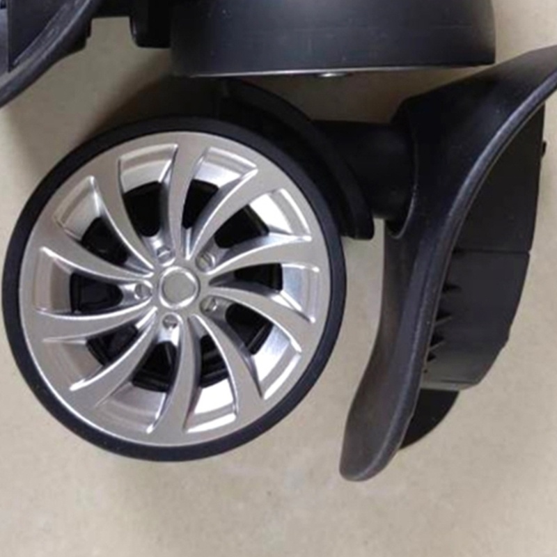 A57 Luggage Swivel Repair Suitcase Part Trolley Case Luggage Wheels Left and Right Wheels DIY Replacement