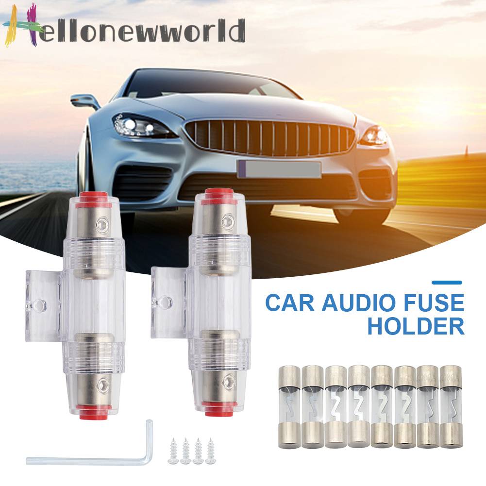 1 Cặp Cầu Chì Âm Thanh Nổi Bằng Đồng 12 / 24V Cho Xe Tải