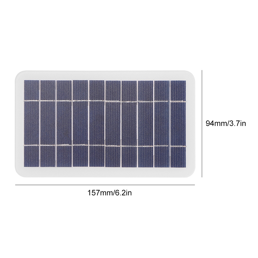 DIYMORE Solar Panel 5V Mini USB Solar Panel Waterproof Monocrystalline Solar Panel DIY Kit
