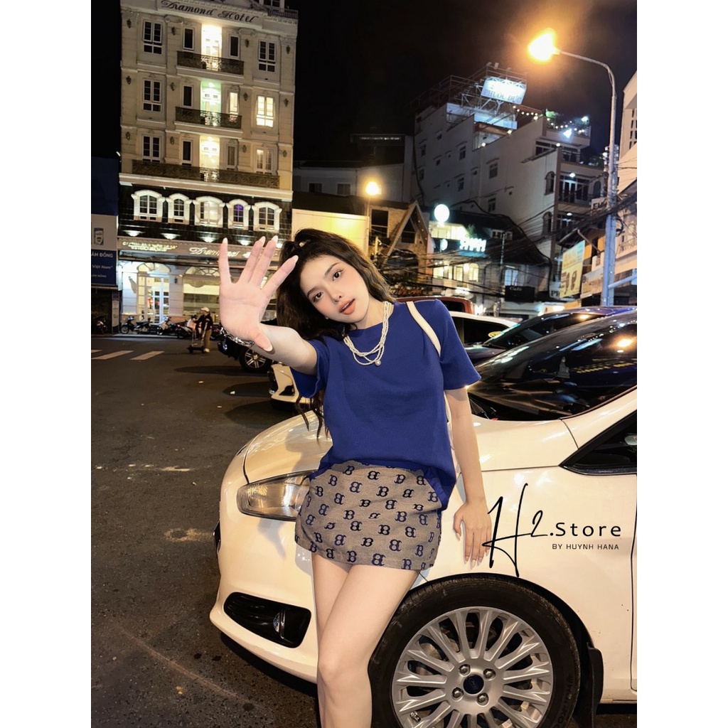 SÉT ÁO THUN + CHÂN VÁY  - O04658