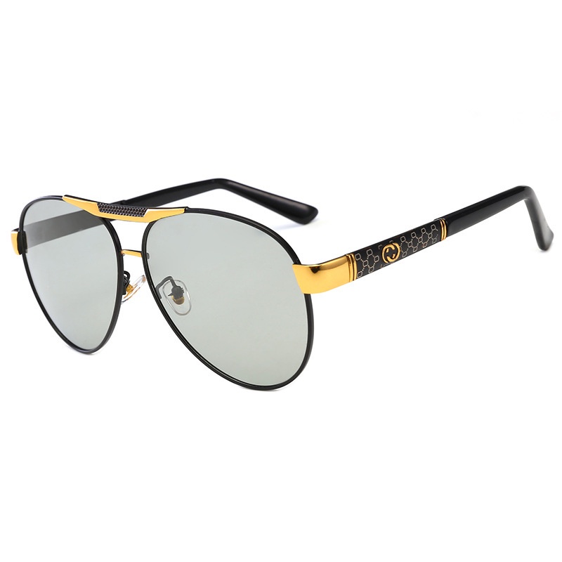 O ay and night color-changing shades for men kính râm kính râm phân cực gương của sông kính râm thời trang
