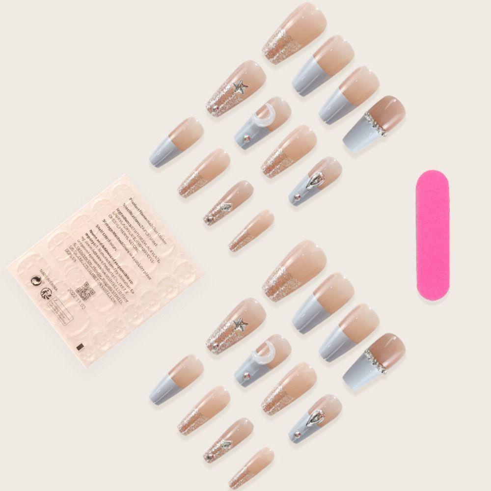 Bộ Móng Tay Giả Thời Trang Có Thể Tháo Rời Cho Nữ