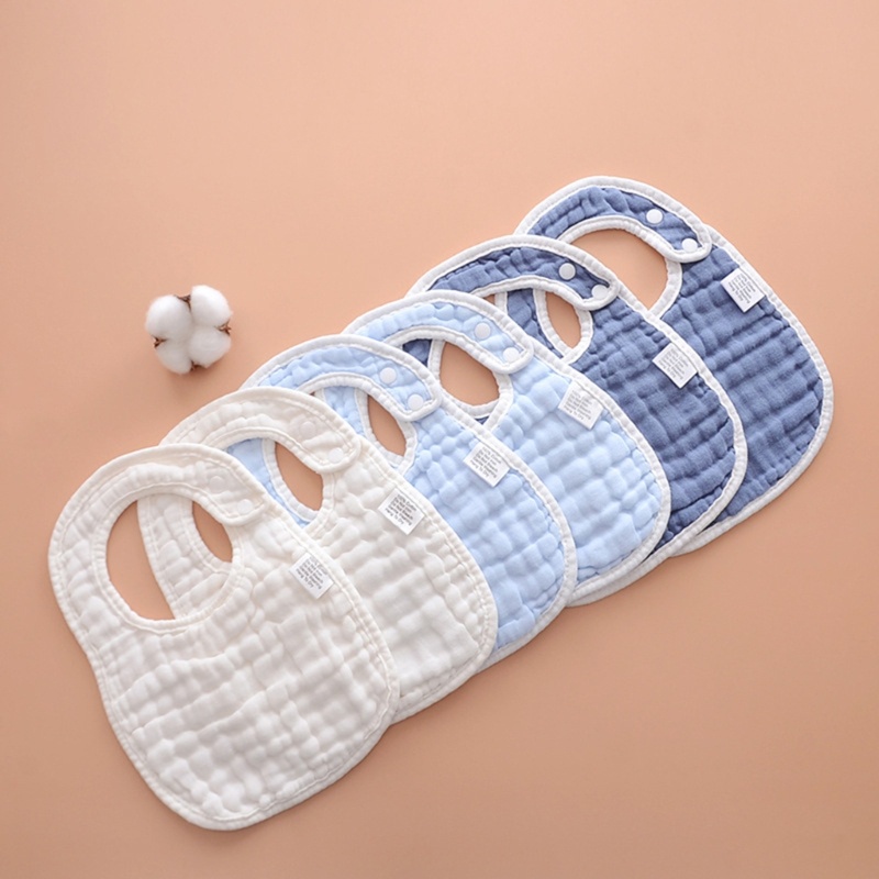 Yếm Ăn Chất Liệu Bằng Cotton Dễ Thương Dành Cho Bé