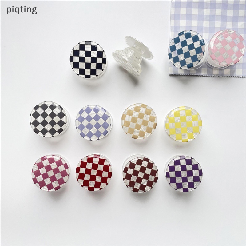 Piqt Phụ Kiện Vòng Nhẫn Gắn Điện Thoại Di Động Bằng Epoxy Resin Trong Suốt Có Thể Gập Lại Phổ Biến