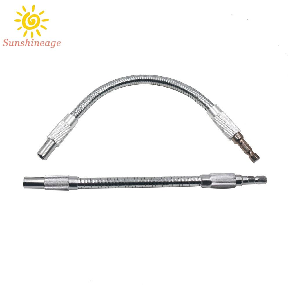 Giá Đỡ Mũi Khoan Linh Hoạt Bằng Kim Loại 1 / 4 &quot;bit 1pc 200mm
