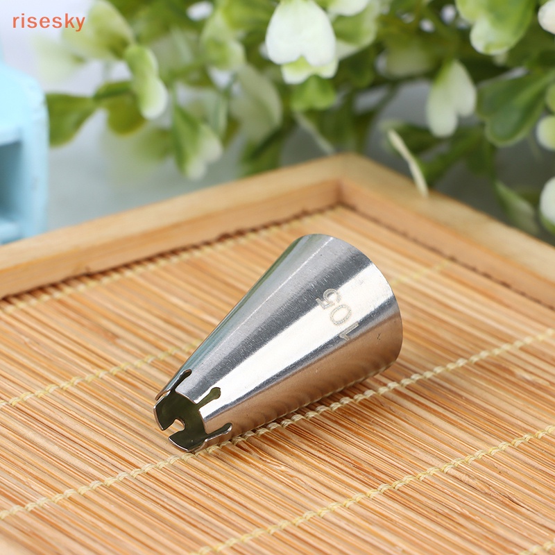 1 Cái [Tăng Bầu Trời] [Tăng Lên] #105 Đầu Bắt Bông Kem Trang Trí Bánh Bằng Thép Không Gỉ