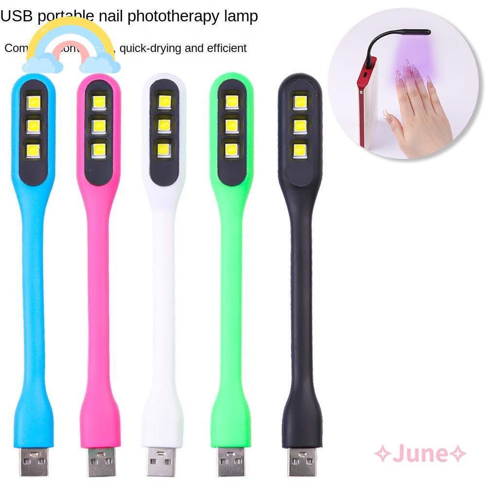 JUNE Máy Sấy Khô Sơn Móng Tay Bằng Tia UV Thiết Kế Nhỏ Gọn Tiện Dụng Cho