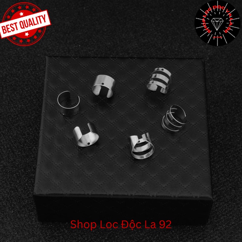 Bông tai kẹp vành bạc hàng cao cấp bảo hành 12 tháng - Shop Lộc Độc Và Lạ 92