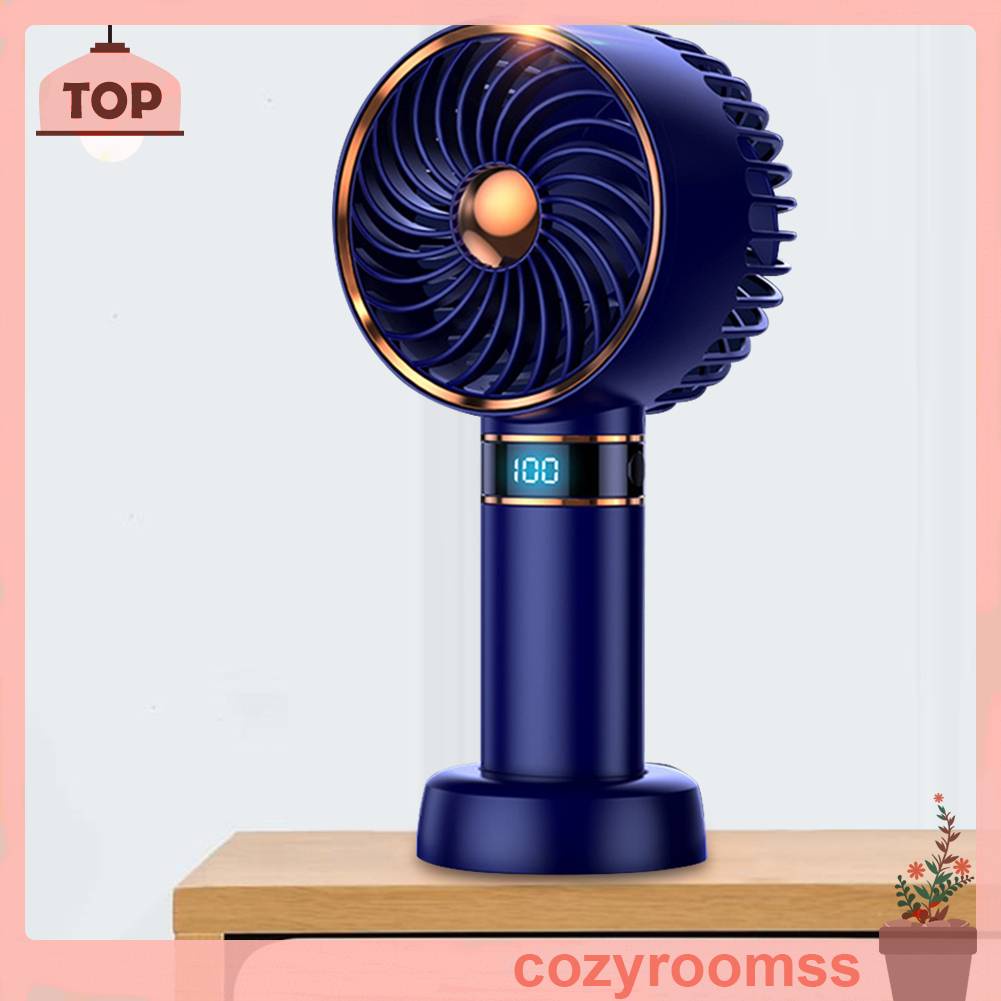 Quạt Thể Thao Mini Cầm Tay Màn Hình Kỹ Thuật Số